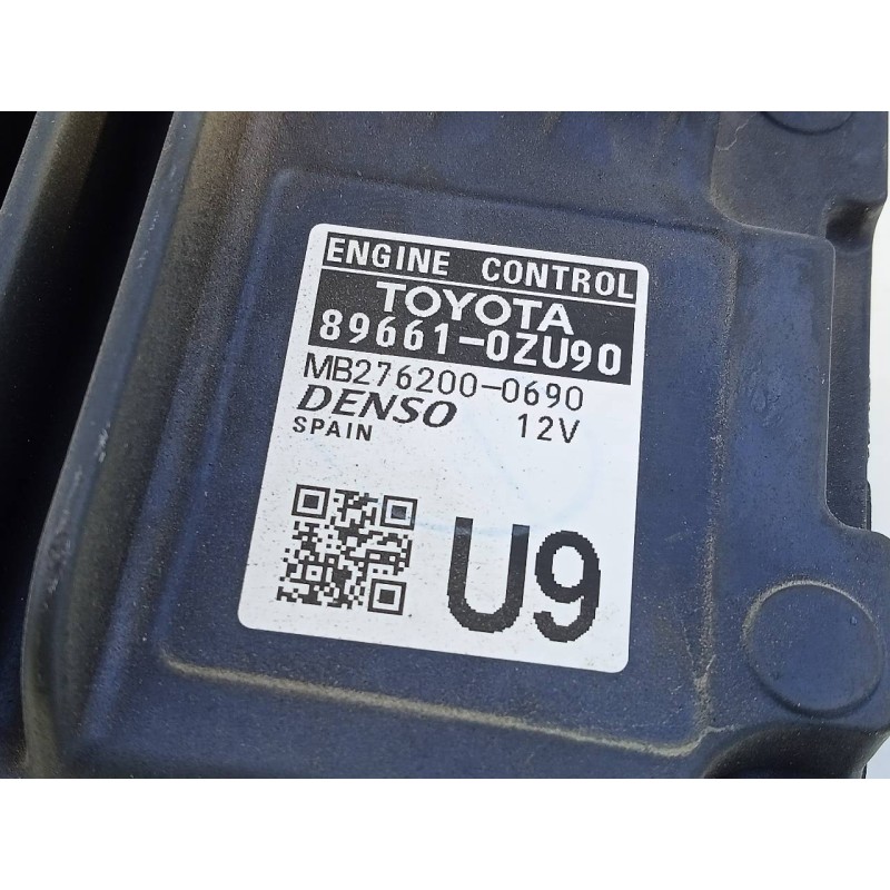 Recambio de centralita motor uce para toyota auris active referencia OEM IAM 896610ZU90 MB2762000690 E3-B2-17-3
