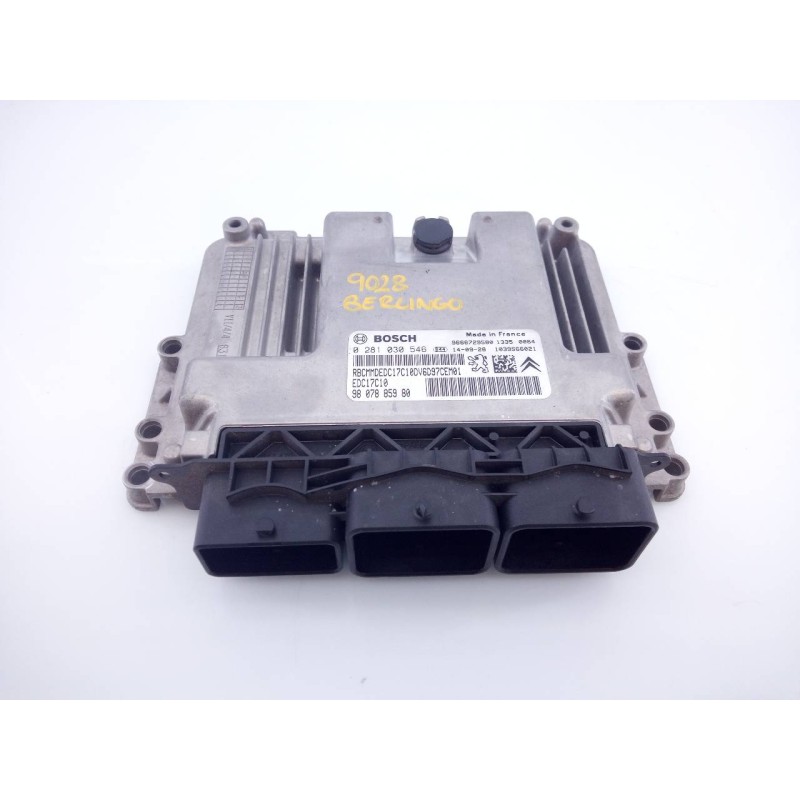 Recambio de centralita motor uce para citroën berlingo hdi90 800 niv.b kasten referencia OEM IAM 9807885980 0281030546 E3-B2-25-