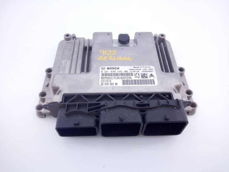 Recambio de centralita motor uce para citroën berlingo hdi90 800 niv.b kasten referencia OEM IAM 9807885980 0281030546 E3-B2-25-
