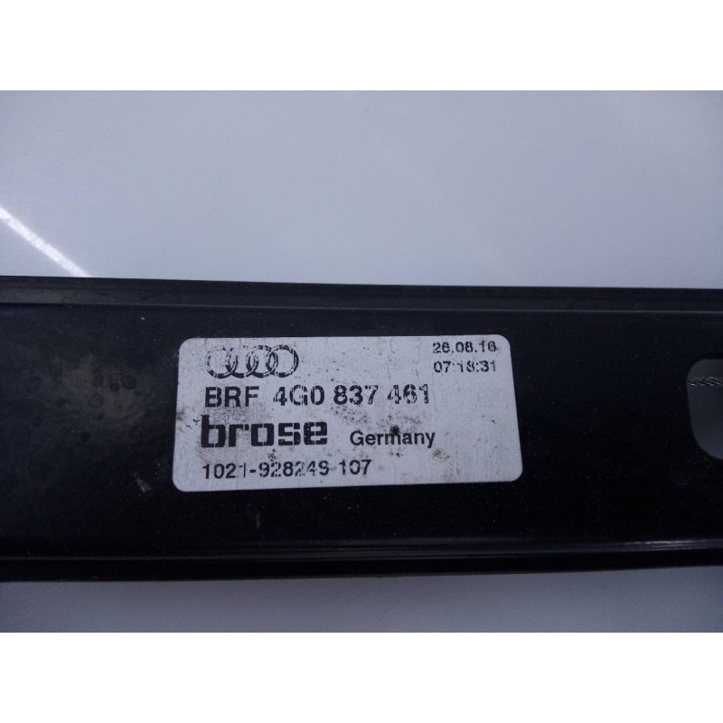 Recambio de elevalunas delantero izquierdo para audi a6 allroad quattro (4gj) 3.0 tdi advanced edition referencia OEM IAM 4G0837