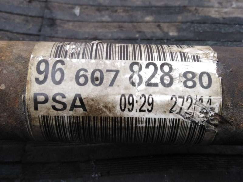 Recambio de transmision delantera izquierda para citroën berlingo hdi90 800 niv.b kasten referencia OEM IAM 9660782880  P1-B6-14