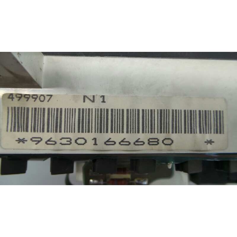 Recambio de cuadro instrumentos para peugeot partner (s1) referencia OEM IAM 9630166680  E1-A4-15-1