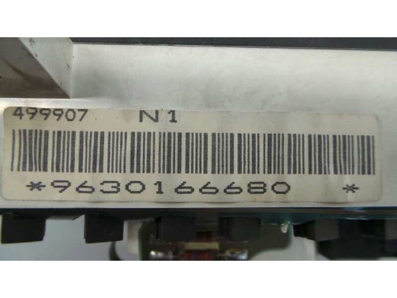 Recambio de cuadro instrumentos para peugeot partner (s1) referencia OEM IAM 9630166680  E1-A4-15-1