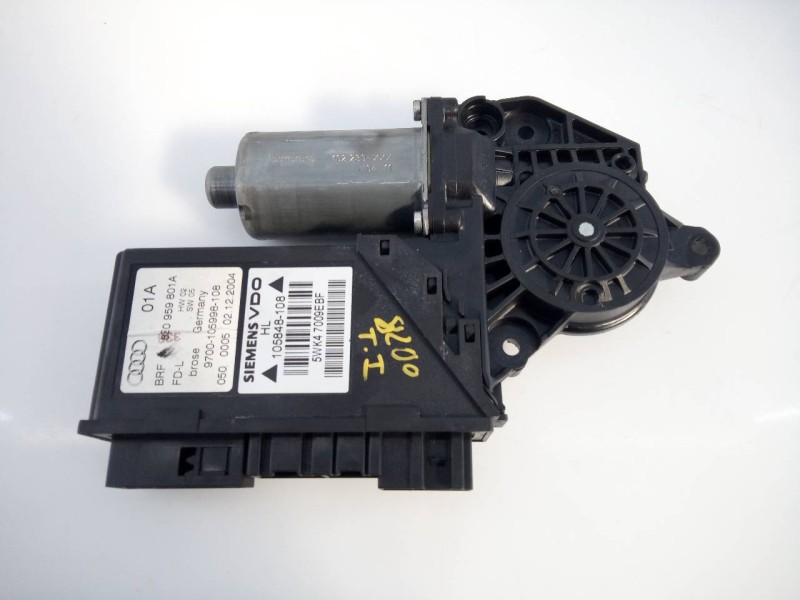 Recambio de elevalunas trasero izquierdo para audi a4 avant (8e) 2.5 tdi referencia OEM IAM 8E0959801A  E1-B6-16-2