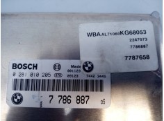 Recambio de centralita motor uce para bmw serie 3 berlina (e46) 320d referencia OEM IAM 0281010205 7786887 E3-B4-9-4 2