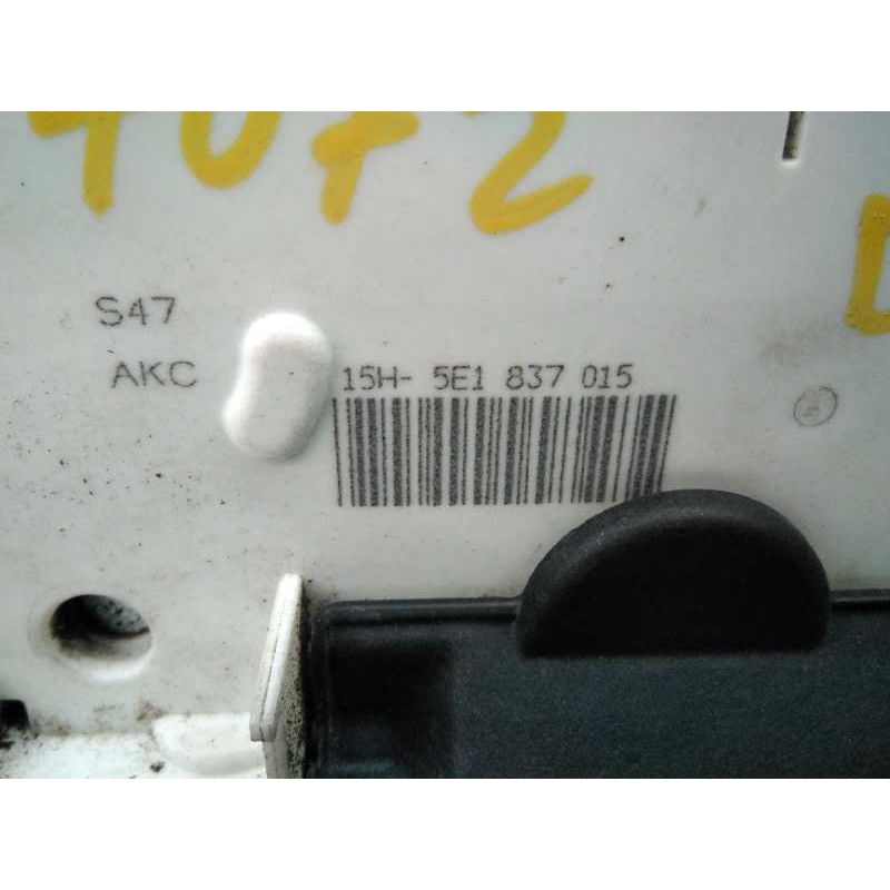 Recambio de cerradura puerta delantera izquierda para skoda octavia lim. (5e3) ambition referencia OEM IAM 5E1837015  E1-A5-44-2