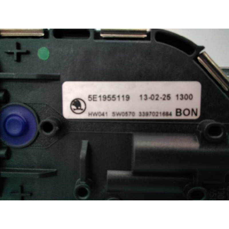 Recambio de motor limpia delantero para skoda octavia lim. (5e3) ambition referencia OEM IAM 5E1955119 3397021684 E1-A5-44-1