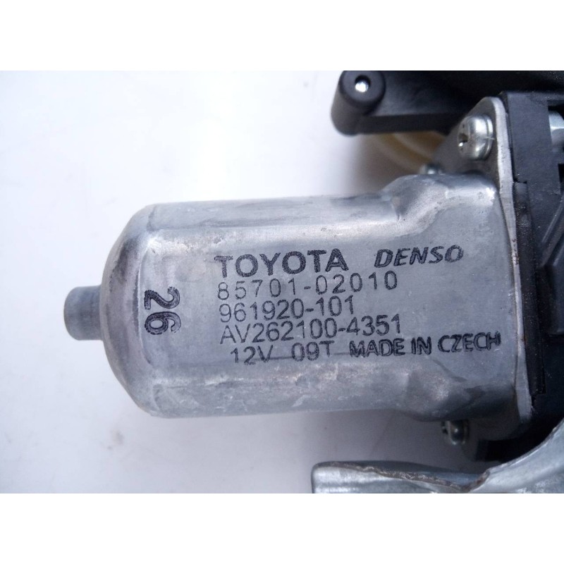 Recambio de elevalunas trasero izquierdo para toyota auris active referencia OEM IAM 8570102010 961920101 E2-B4-55-2