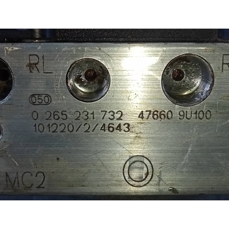 Recambio de abs para nissan note (e11e) tekna referencia OEM IAM 0265231732 0265800518 P3-B8-22-4