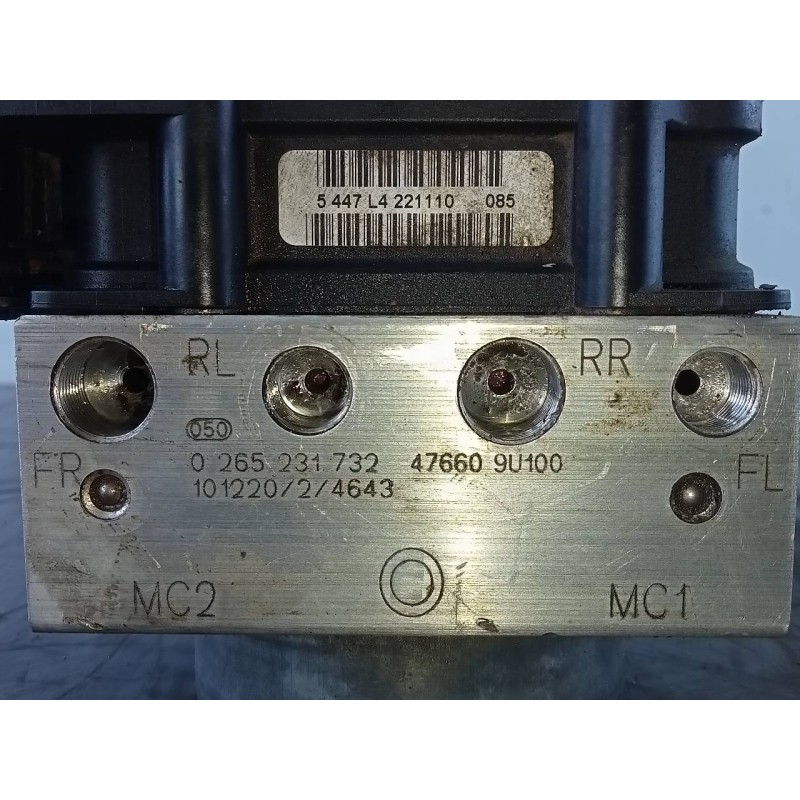 Recambio de abs para nissan note (e11e) tekna referencia OEM IAM 0265231732 0265800518 P3-B8-22-4