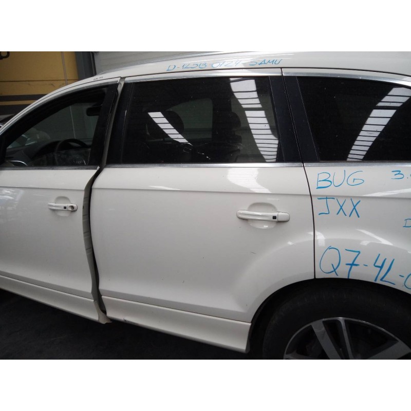 Recambio de puerta trasera izquierda para audi q7 (4l) 4.2 tdi (240kw) referencia OEM IAM   