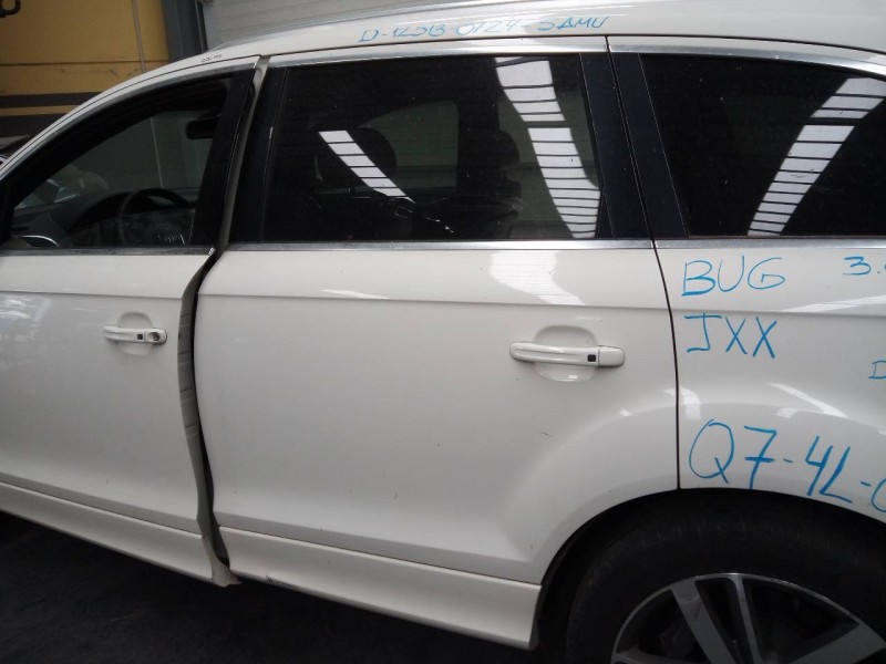Recambio de puerta trasera izquierda para audi q7 (4l) 4.2 tdi (240kw) referencia OEM IAM   