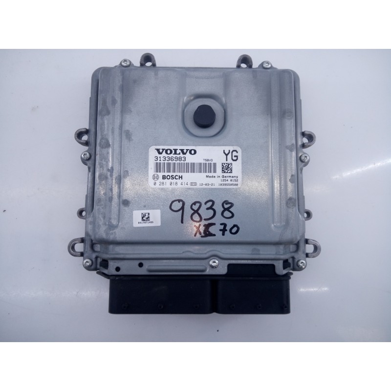 Recambio de centralita motor uce para volvo xc70 kinetic 2wd referencia OEM IAM 31336983 0281018414 E3-B5-18-3