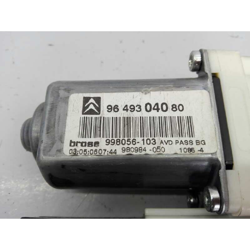 Recambio de motor elevalunas delantero derecho para citroën c5 berlina exclusive referencia OEM IAM 9649304080 997834102 E1-A4-1