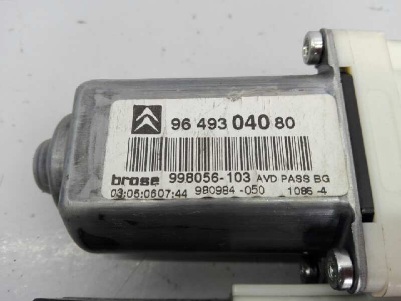 Recambio de motor elevalunas delantero derecho para citroën c5 berlina exclusive referencia OEM IAM 9649304080 997834102 E1-A4-1