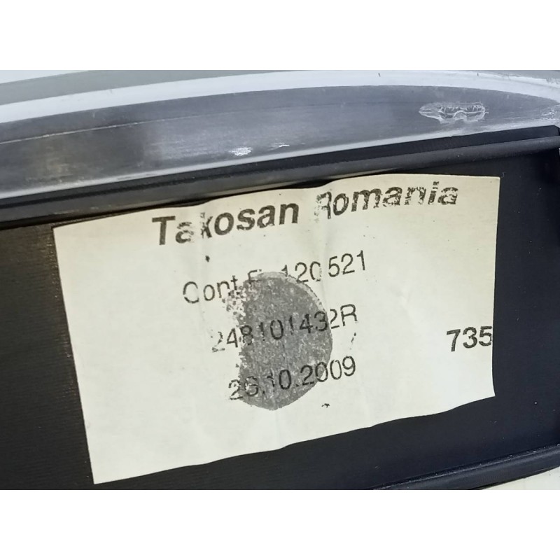 Recambio de cuadro instrumentos para dacia sandero laureate referencia OEM IAM 248101432R  E2-A1-34-2