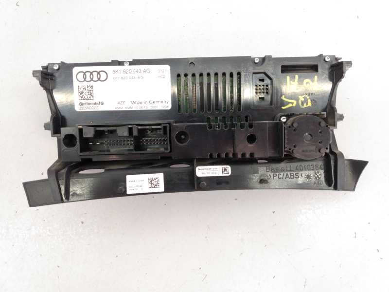 Recambio de mando climatizador para audi q5 (8r) 2.0 tdi advanced edition quattro (130kw) referencia OEM IAM 8K1820043AG A2C3783