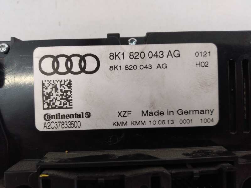 Recambio de mando climatizador para audi q5 (8r) 2.0 tdi advanced edition quattro (130kw) referencia OEM IAM 8K1820043AG A2C3783