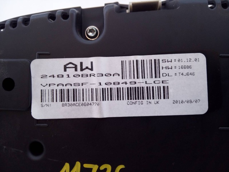 Recambio de cuadro instrumentos para nissan qashqai+2 (jj10) acenta referencia OEM IAM 24810BR30A  E3-B4-32-1