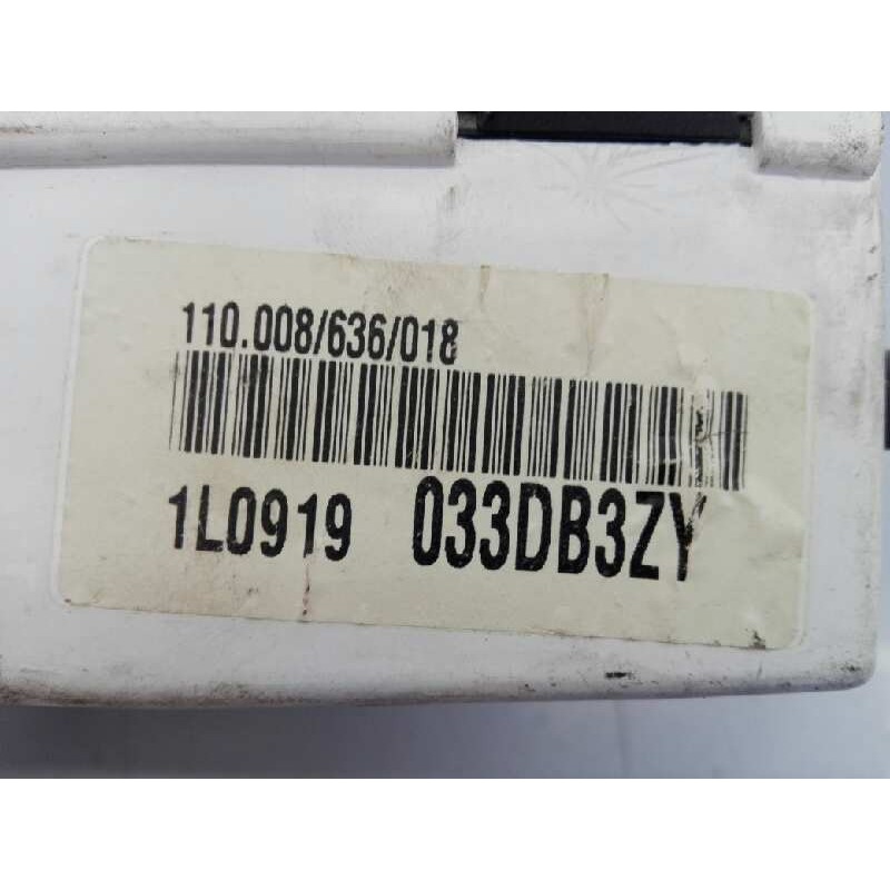 Recambio de cuadro instrumentos para seat toledo (1l) magnus referencia OEM IAM   E1-B6-19-1