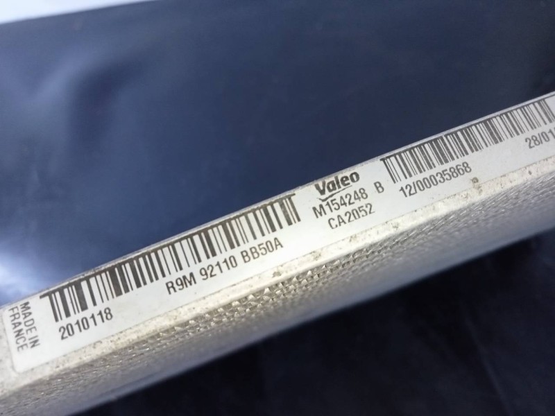 Recambio de condensador / radiador aire acondicionado para nissan qashqai (j10) 360 referencia OEM IAM 92110BB50A M154248B P2-A5