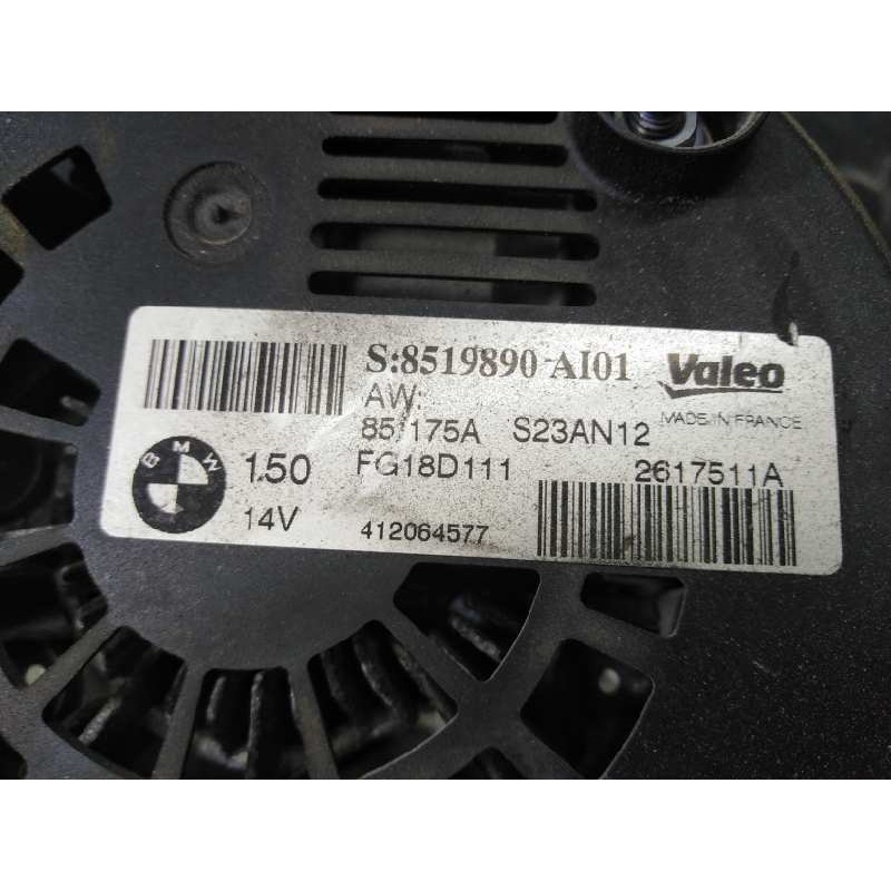 Recambio de alternador para bmw serie 3 lim. (f30) 318d referencia OEM IAM 8519890  P3-B6-10-3