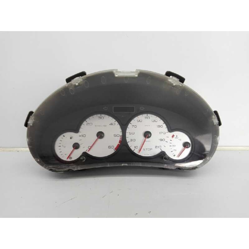 Recambio de cuadro instrumentos para peugeot 206 berlina e-music referencia OEM IAM 9648836580  E1-A4-27-2