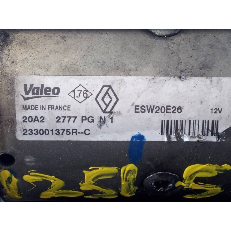 Recambio de motor arranque para nissan qashqai (j10) 360 referencia OEM IAM 233001375R ESW20E26 P3-A7-4-2