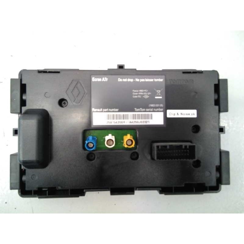 Recambio de sistema navegacion gps para renault scenic iii dynamique referencia OEM IAM 259154206R 281150743RT E2-A1-44-2
