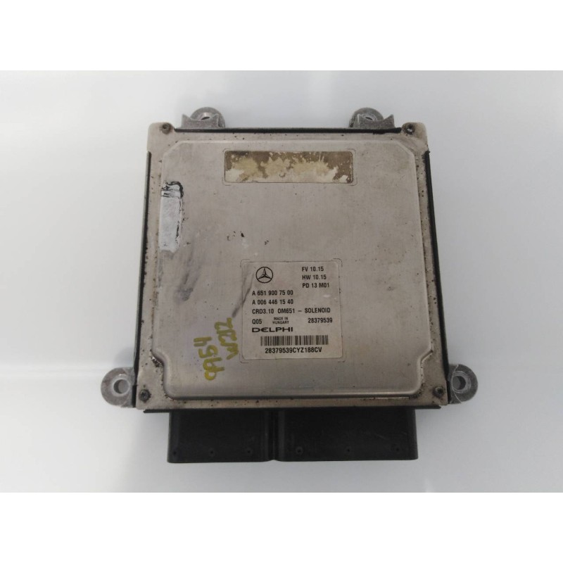 Recambio de centralita motor uce para mercedes-benz clase e (w212) lim. e 200 cdi blueefficiency executive (212.005) referencia 