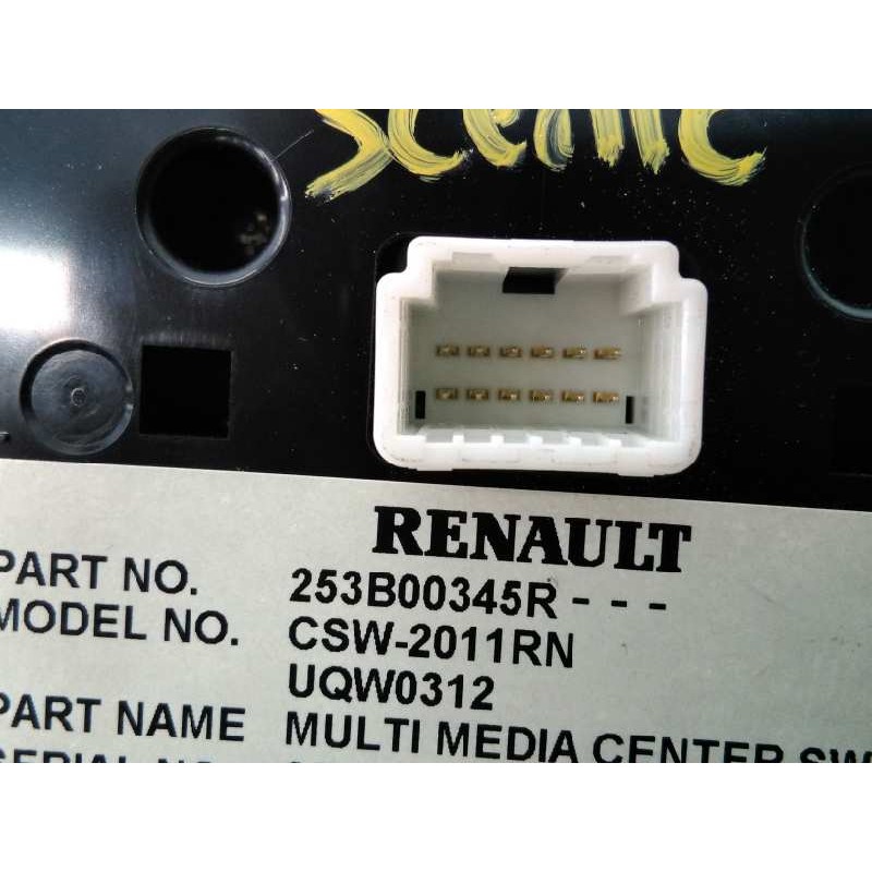 Recambio de sistema navegacion gps para renault scenic iii dynamique referencia OEM IAM 259154206R 281150743RT E2-A1-44-2