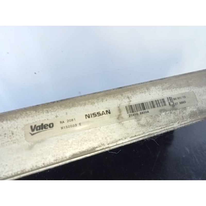 Recambio de radiador agua para nissan qashqai (j10) 360 referencia OEM IAM 21410BB50A  P2-A6-11