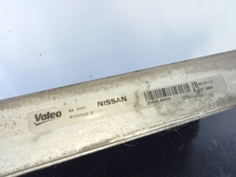 Recambio de radiador agua para nissan qashqai (j10) 360 referencia OEM IAM 21410BB50A  P2-A6-11