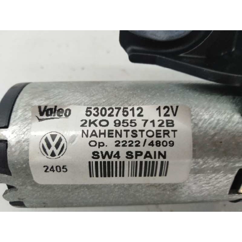 Recambio de motor limpia trasero para volkswagen caddy ka/kb (2k) furgón economy referencia OEM IAM 2K0955712B  E2-A1-17-1