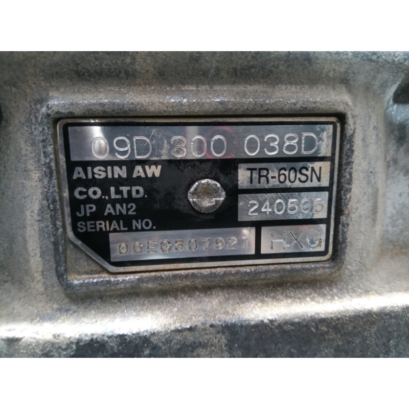 Recambio de caja cambios para audi q7 (4l) 3.0 tdi referencia OEM IAM HXG TR60SN M1-A1-40