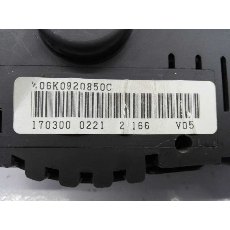 Recambio de cuadro instrumentos para seat ibiza (6k1) select referencia OEM IAM 06K0920850C 17030002212166 E1-B6-19-1