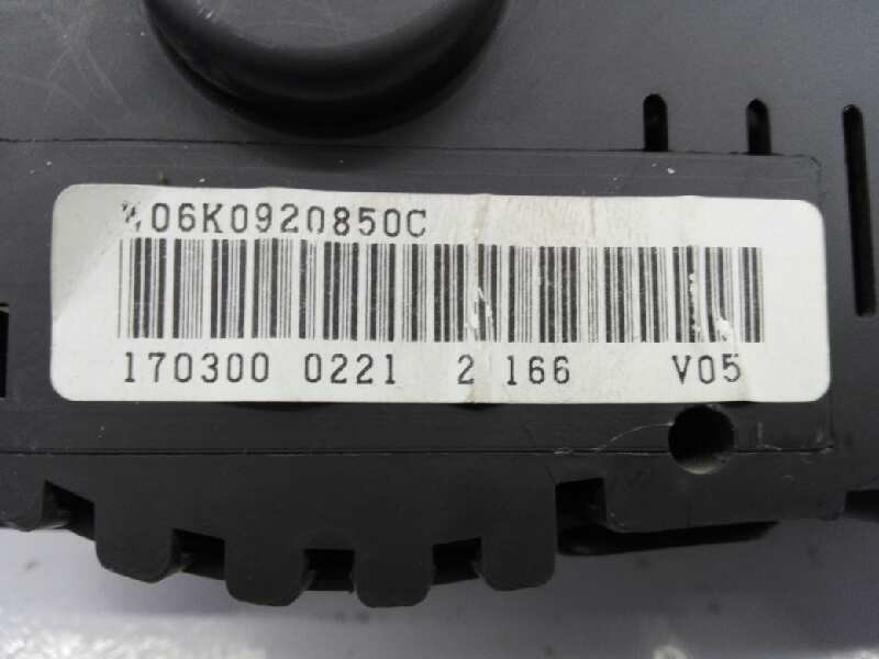 Recambio de cuadro instrumentos para seat ibiza (6k1) select referencia OEM IAM 06K0920850C 17030002212166 E1-B6-19-1