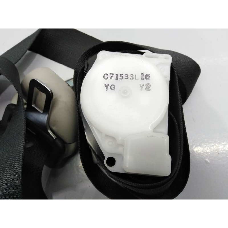 Recambio de cinturon seguridad trasero izquierdo para toyota prius+ eco referencia OEM IAM AB2EF930 C71533L16 E2-B4-9-2