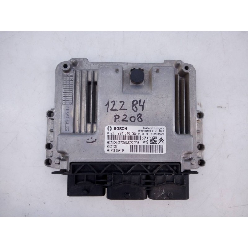Recambio de centralita motor uce para peugeot 208 active referencia OEM IAM 9807885980  E3-B2-30-3