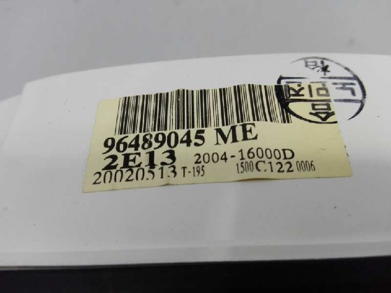 Recambio de cuadro instrumentos para daewoo lanos cool referencia OEM IAM 96489045ME  E2-B6-69-1