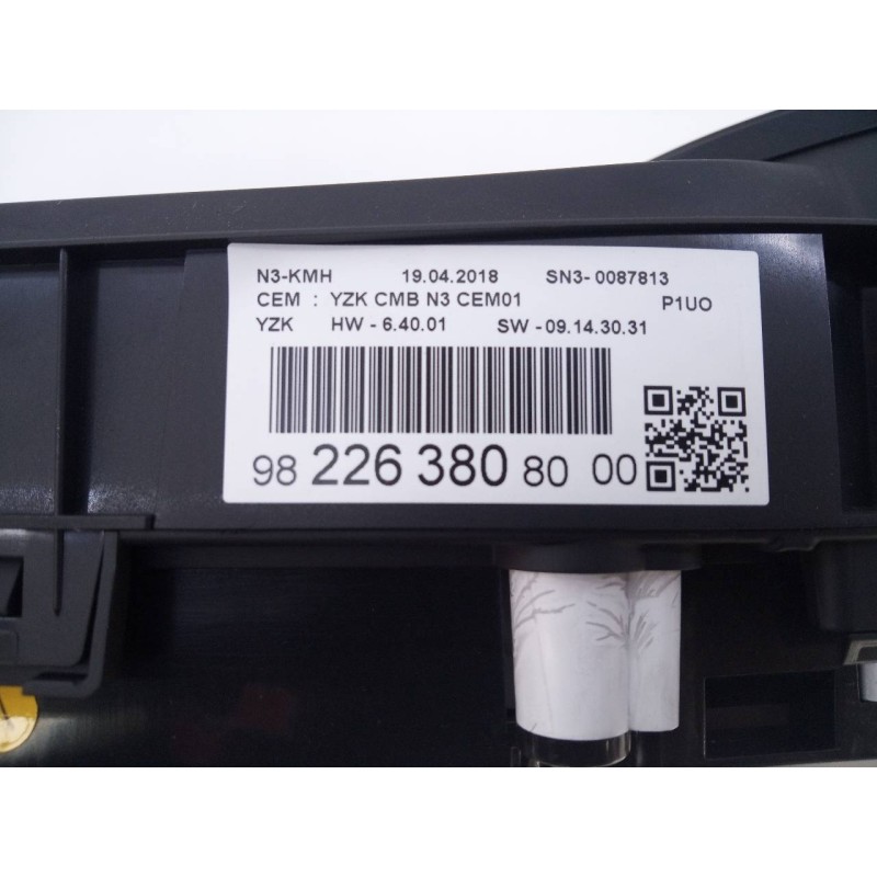 Recambio de cuadro instrumentos para opel grandland x selective referencia OEM IAM 9822638080  E3-A5-17-2