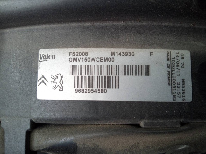 Recambio de electroventilador para peugeot 508 gt referencia OEM IAM 9682954580  P2-B7-7