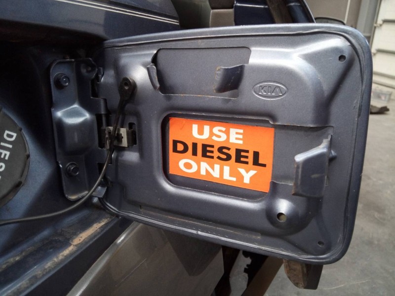 Recambio de tapa exterior combustible para kia sorento 2.5 crdi ex referencia OEM IAM   