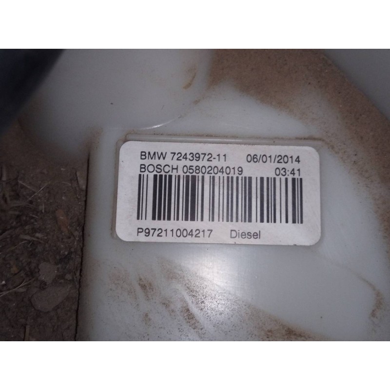 Recambio de aforador para bmw serie 3 lim. (f30) 320d xdrive referencia OEM IAM 724397211 0580204019 