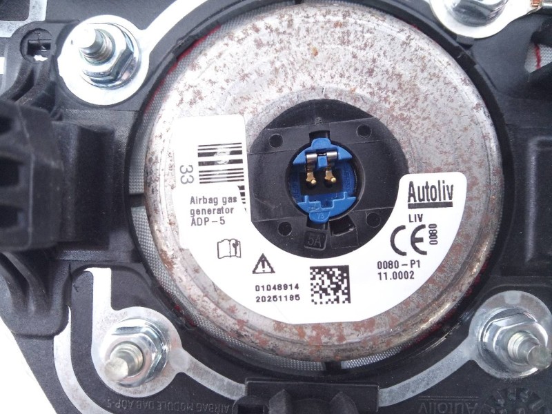 Recambio de airbag delantero izquierdo para peugeot 208 active referencia OEM IAM 98072114ZD  E1-A4-51-2