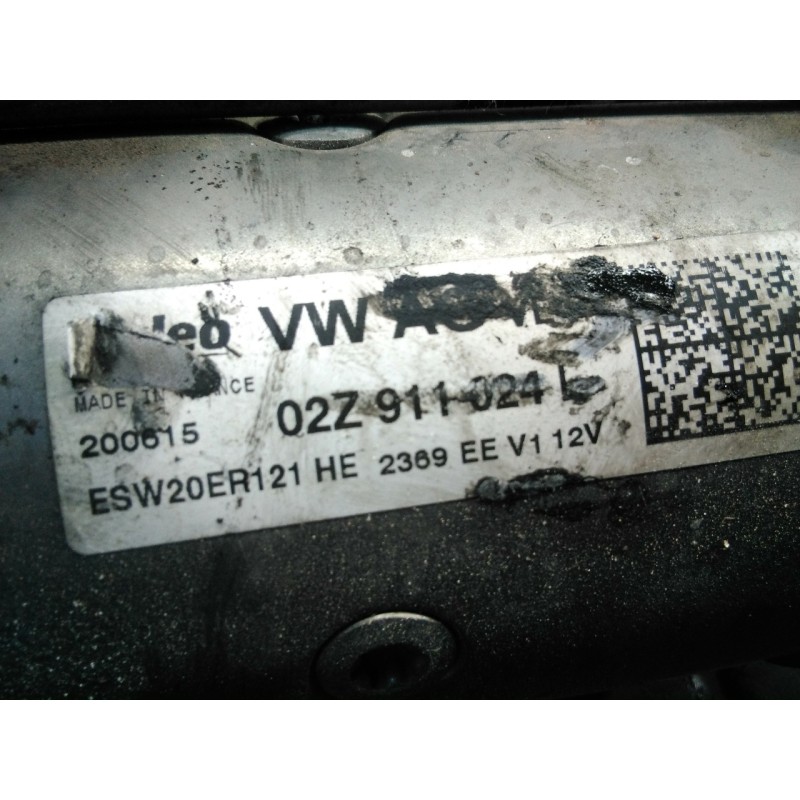 Recambio de motor arranque para seat leon (5f1) reference connect referencia OEM IAM 02Z911024L  P3-A10-2-3