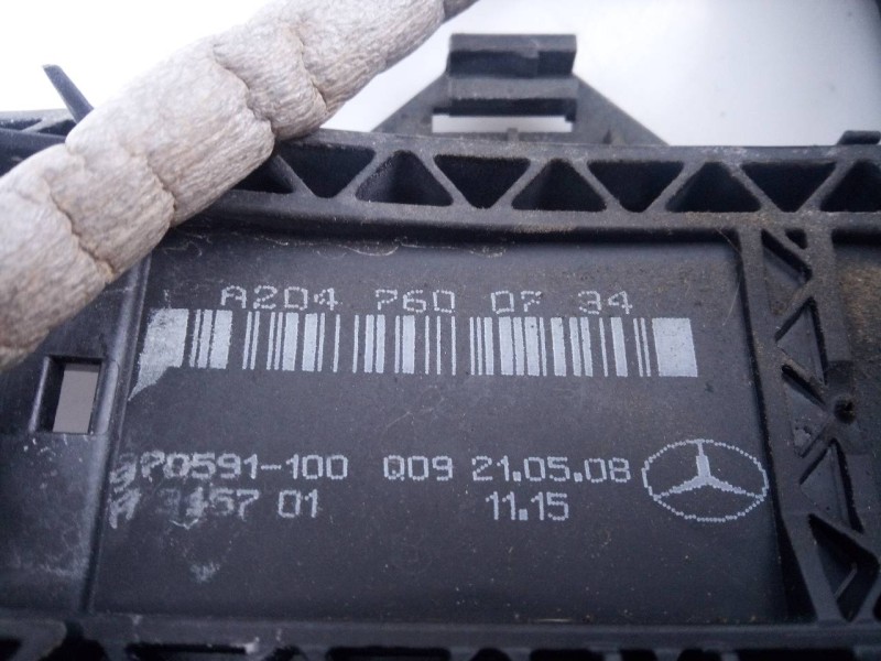 Recambio de cerradura puerta trasera izquierda para mercedes-benz clase c (w204) familiar 320 t cdi (204.222) referencia OEM IAM