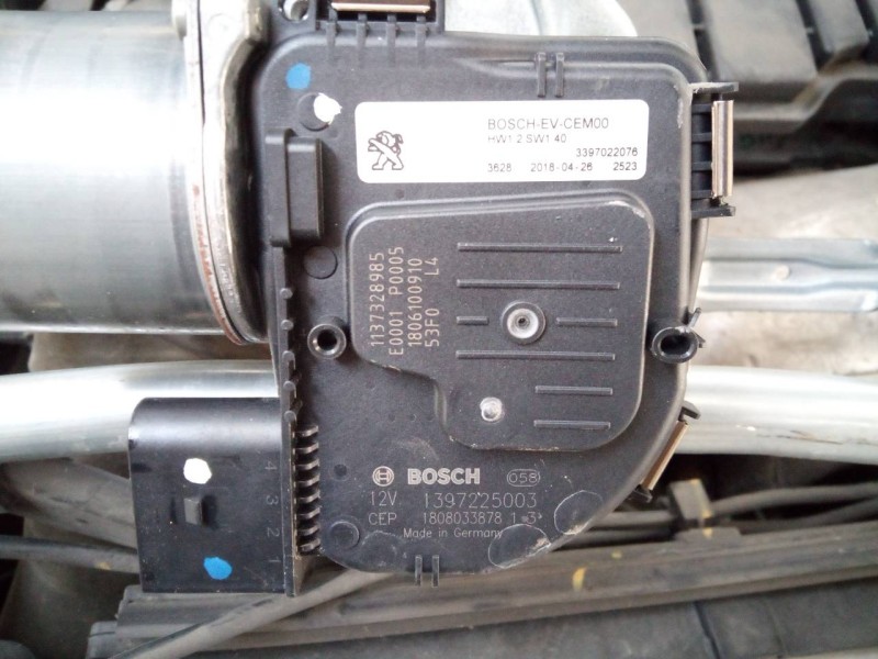 Recambio de motor limpia delantero para opel grandland x selective referencia OEM IAM 1397225003 3397022076 