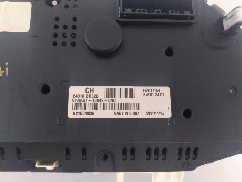 Recambio de cuadro instrumentos para nissan qashqai (j10) 360 referencia OEM IAM 24810BR52B  E3-B4-7-2