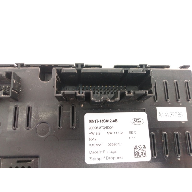 Recambio de mando climatizador para ford puma hybrid st-line referencia OEM IAM MN1T18C612AB KLXNC18C612 E3-B3-40-3